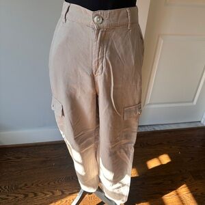 Zara Beige Casual Pants